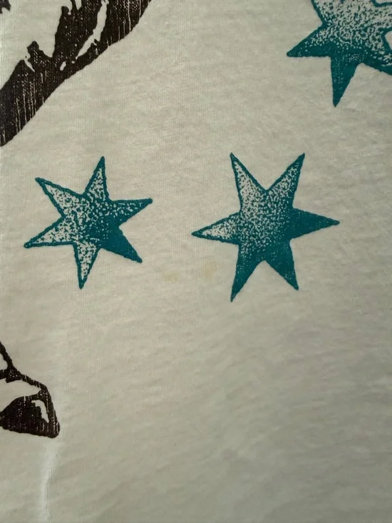 Letluv Anthropologie Horse Graphic Boyfriend Tee — Size Large - Picture 5 of 8